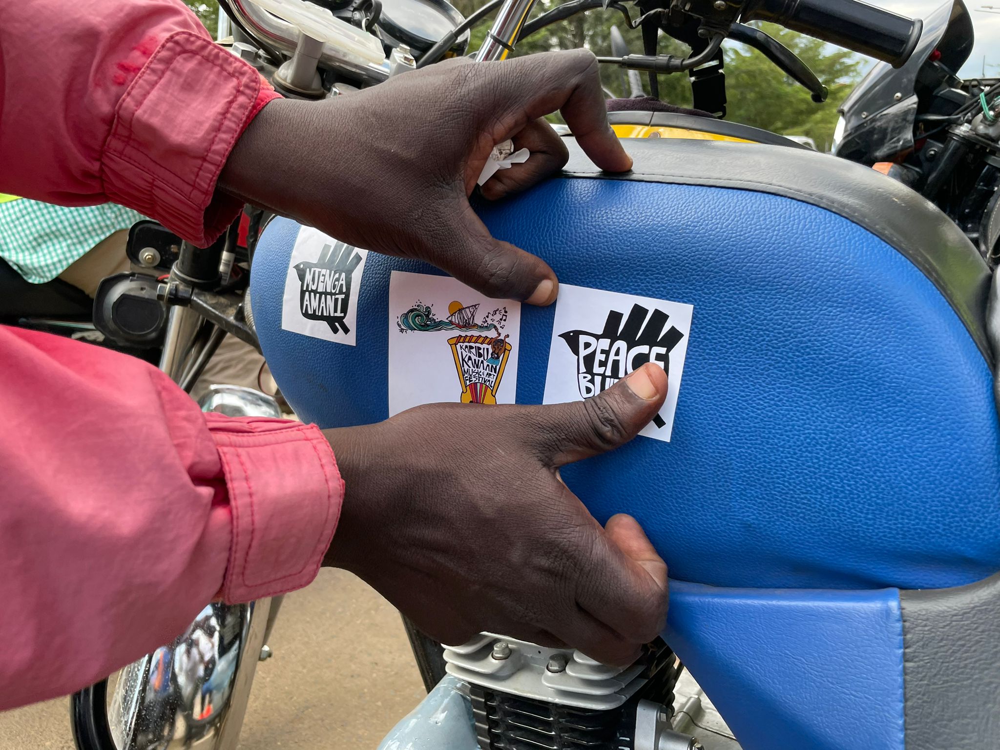 Boda Boda Rider on Peace